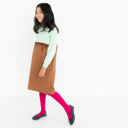 ライトグリーン：身長129cm  着用130cm