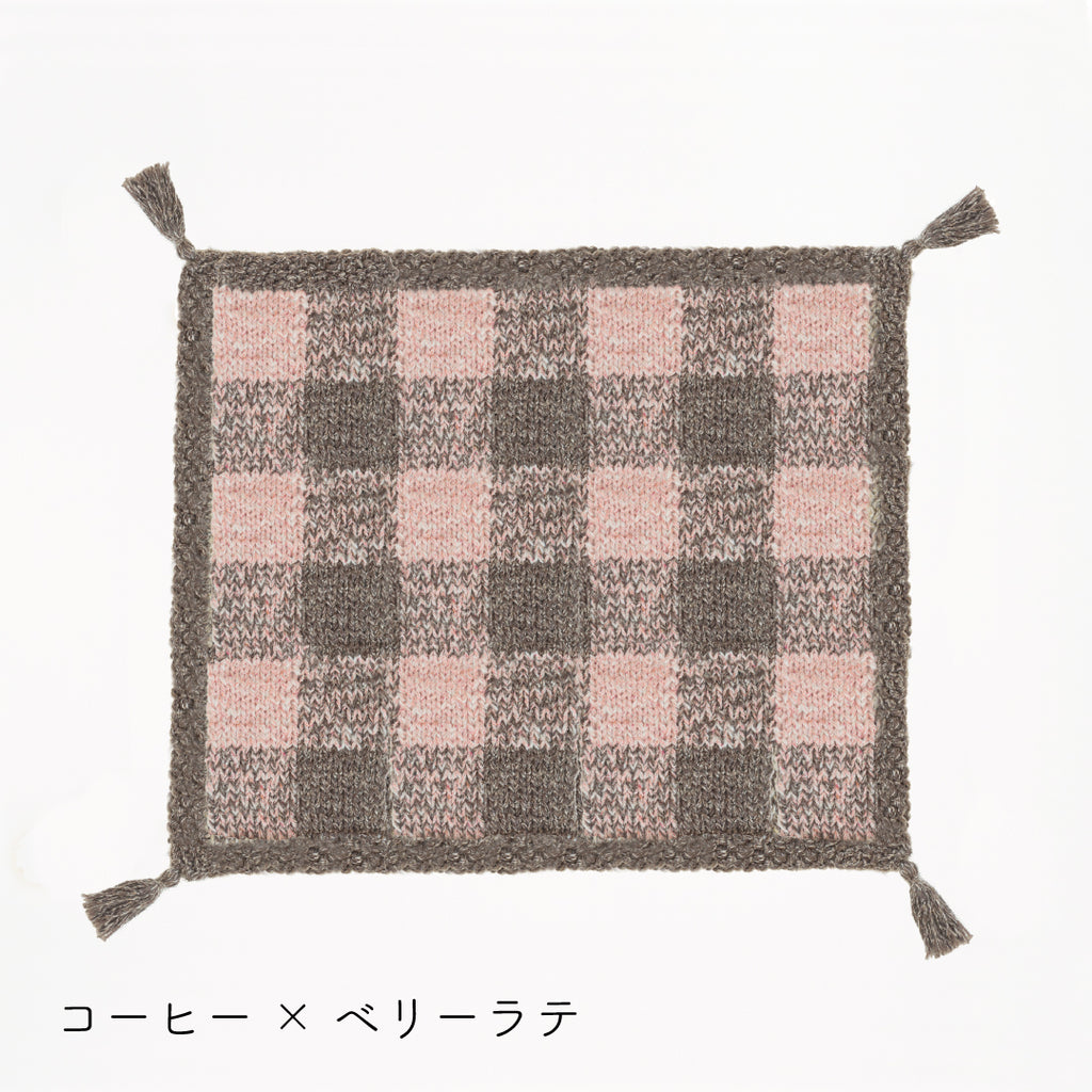 sawada itto：サワダイット-キャンディ-チェック柄ブランケットキット