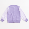 ami amie(OUTLET) : シフォン袖カーディガン/231004