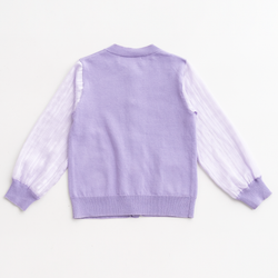 ami amie(OUTLET) : シフォン袖カーディガン/231004