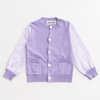 ami amie(OUTLET) : シフォン袖カーディガン/231004