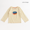 ami amie(OUTLET) : ツナ缶ロングTシャツ/231011