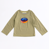 ami amie(OUTLET) : ツナ缶ロングTシャツ/231011
