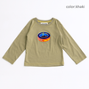 ami amie(OUTLET) : ツナ缶ロングTシャツ/231011