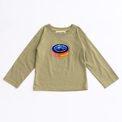 ami amie(OUTLET) : ツナ缶ロングTシャツ/231011