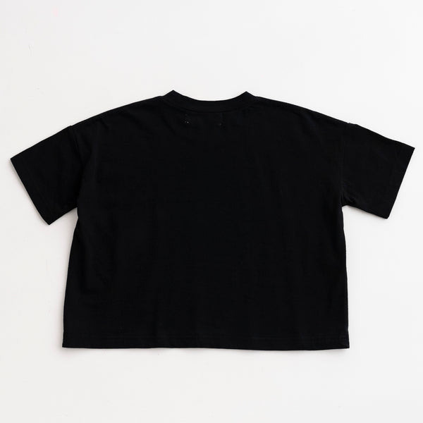 ami amie(OUTLET) : ランドリーロゴTシャツ/231014