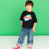 ami amie(OUTLET) : ランドリーロゴTシャツ/231014