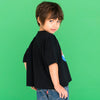 ami amie(OUTLET) : ランドリーロゴTシャツ/231014