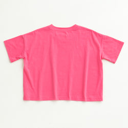 ami amie(OUTLET) : ランドリーロゴTシャツ/231014