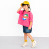 ami amie(OUTLET) : ランドリーロゴTシャツ/231014