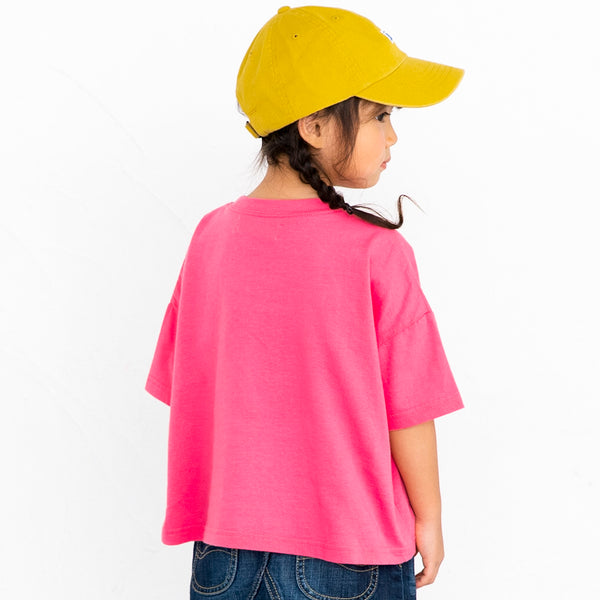 ami amie(OUTLET) : ランドリーロゴTシャツ/231014