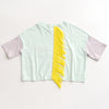 ami amie(OUTLET) : たてがみ付きワイドTシャツ/231016