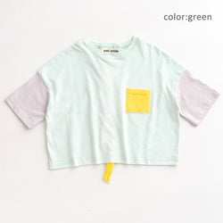 ami amie(OUTLET) : たてがみ付きワイドTシャツ/231016
