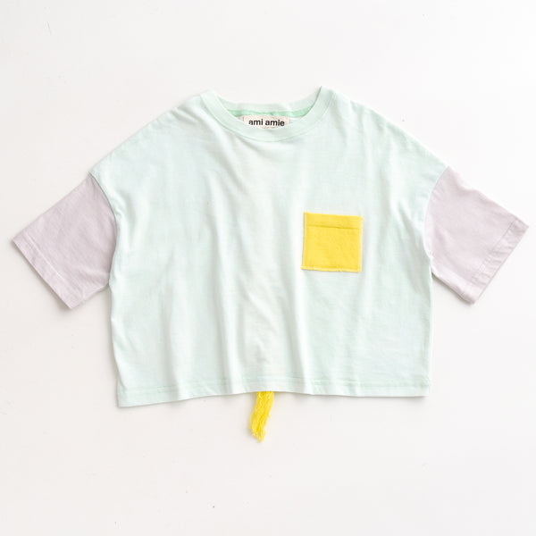 ami amie(OUTLET) : たてがみ付きワイドTシャツ/231016