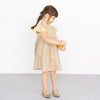 ami amie(OUTLET) : シフォンフリル袖ケーブルニットトップ切替ワンピース/231023