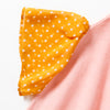 ami amie(OUTLET) : ドットシフォン袖Aラインワンピース/231024