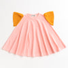 ami amie(OUTLET) : ドットシフォン袖Aラインワンピース/231024