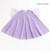 ami amie(OUTLET) : ドットシフォン袖Aラインワンピース/231024