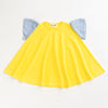 ami amie(OUTLET) : ドットシフォン袖Aラインワンピース/231024