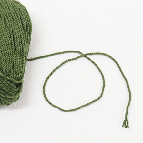 sawada itto：サワダイット-cotton twist 2mm-マクラメポシェット