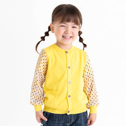 ami amie(OUTLET) : シフォン袖カーディガン/221009