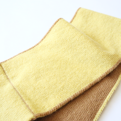 ami amie : カシミヤ100%コンパクトマフラー/knit_muffler