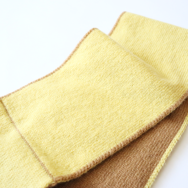 ami amie : カシミヤ100%コンパクトマフラー/knit_muffler