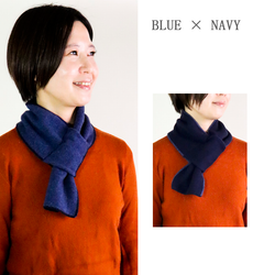 ami amie : カシミヤ100%コンパクトマフラー/knit_muffler