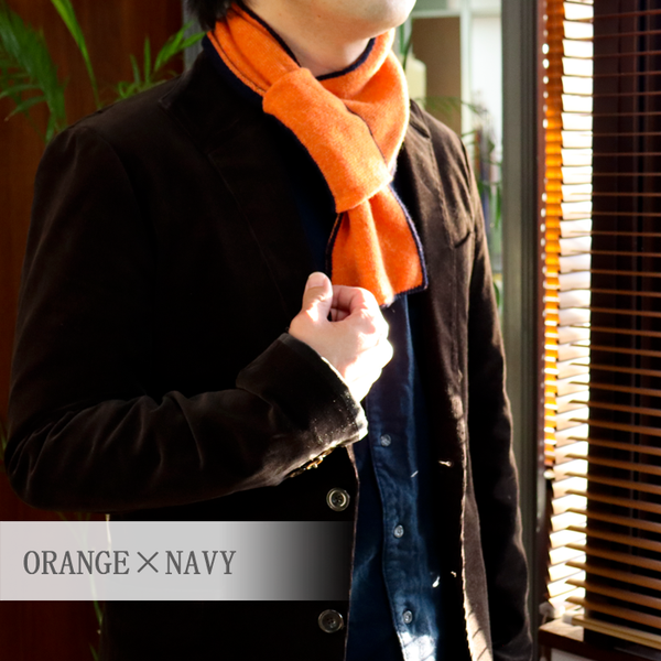 ami amie : カシミヤ100%コンパクトマフラー/knit_muffler