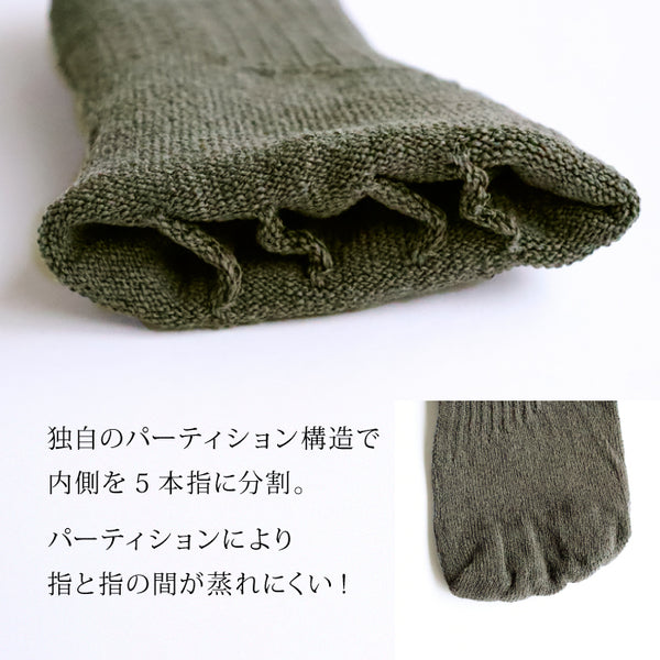 ami amie : 和紙パーティションソックス(22～26cm)/socks_01