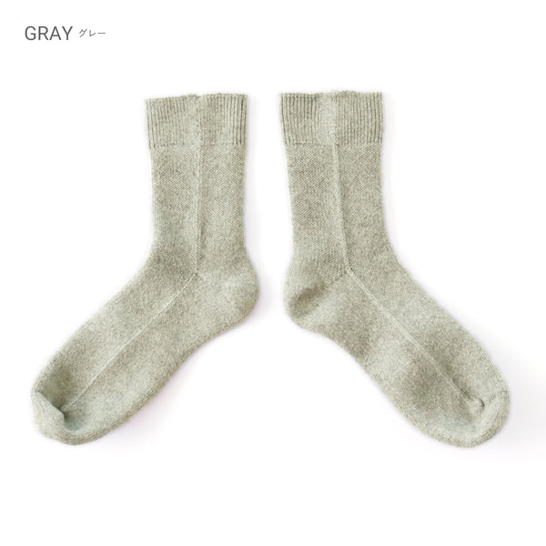 ami amie：カシミヤコットンソックス(22～26cm)/socks_03